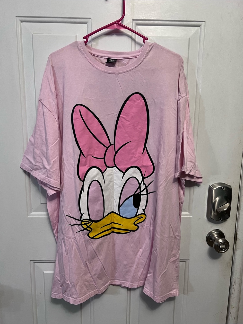 Cakeworthy Disney Daisy Duck Pink T Shirt 2XL Long Sleeve Graphic Tee